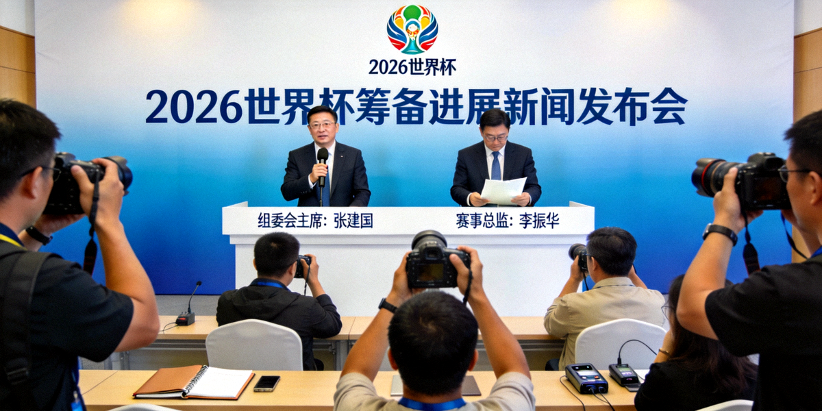 2026世界杯筹备进展新闻发布会现场