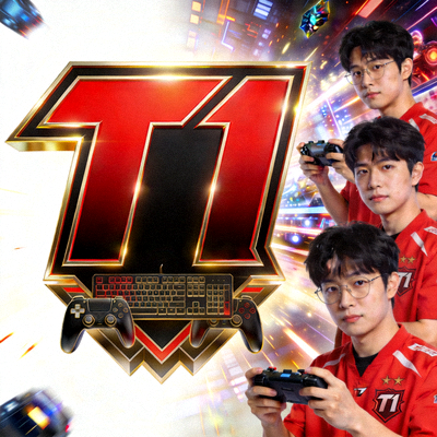 T1电子竞技战队Logo及队员形象